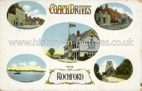 Coach Drives via Rochford, Essex. c.1913